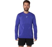 ASICS Maglietta da uomo a maniche lunghe Road Seamless LS Top, Deep Aqua/Jungle, M
