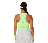 Asics Maglietta Senza Maniche Match Jacquard Cropped