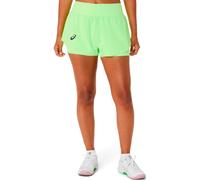 ASICS Match Laser Cut Pantaloncini Donna - lime, Taglia: L