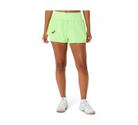 Pantaloncini da tennis da donna Asics Match Laser Cut - illuminate green - Verde (M)