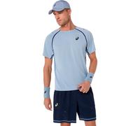 ASICS Match Maglietta Uomini - grigio blu, Taglia: M
