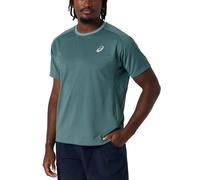T-shirt da uomo Asics Game Short Sleeve - foggy teal - Blu (L)