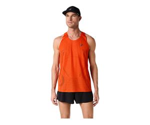 ASICS Metarun Singlet Cherry Tomato Male Size L