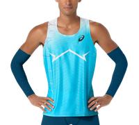 ASICS Metaspeed Canotte e Top S Azzurro
