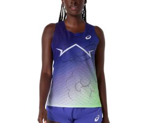 ASICS Metaspeed Canotte e Top S Azzurro
