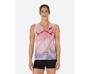 Asics Metaspeed W - Canotta Running - Donna - Rosso XS