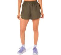 Asics Nagino Run Adjustable 4in Shorts Verde XS Donna