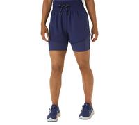 Asics Shorts Nagino 4In Run Donna Blu