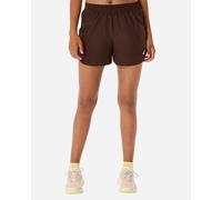 Asics Nagino Run Adjustable 4in Shorts Marrone L Donna