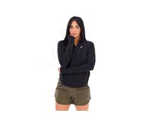 Asics - Women's Nagino Run 1/4 Zip L/S Top - Maglia da corsa XL nero