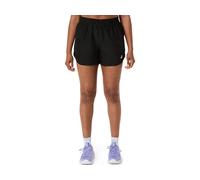 ASICS Nagino Run Adjustable 4in Short Performance Black FeMale Size XS