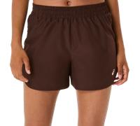 Asics Nagino Run Adjustable 4in Shorts Marrone L Donna