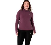 ASICS Nagino Run Winter Ls Top Dark Aubergine FeMale Size XS