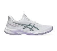 Scarpe da donna per badminton/squash Asics Netburner Ballistic FF 4 - white/dahlia - Bianco (39,5)