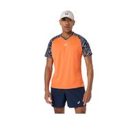 ASICS Padel Court Ss Top Energy Orange Male Size XL