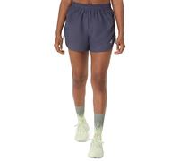 Asics Nagino Run Adjustable 4in Shorts Grigio M Donna