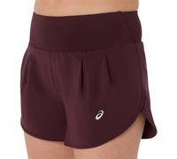 Asics Pantaloncini Running Road 3,5" Bordeaux Donna S