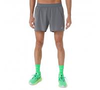 Asics Pantaloncini Running Road 5" Clay Grigio Uomo M