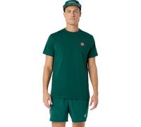 ASICS Perfetta per il Campo da Padel Scopri la nostra nuova e leggera PADEL COURT GRAPHIC SS TOP di ASICS. Progettata specificamente per gli appassionati di padel, questa maglietta da uomo combina un 