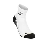 ASICS Performance Run Quarter Sock Brilliant White / Oyster White Unisex Size II