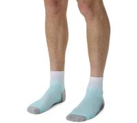 Asics Performance Quarter - calzini corti running - unisex 46-48 Light Blue/White unisex