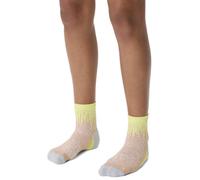 Asics Performance Quarter - calzini corti running - unisex 46-48 Yellow/Pink unisex