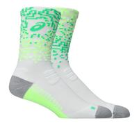 Asics - Performance Run Sock Crew - Calze da running EU 35-38 grigio/verde