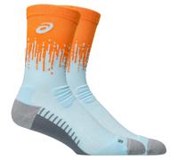ASICS Calze Performance Run Sock Crew Unisex Arancione/Blu/Grigio Taglia 39-42 modello 2026