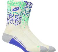 ASICS Performance Run Sock Crew - Unisex - Verde / Viola / Bianco - Taglia 39-42- modello 2026