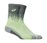 ASICS Performance Run Sock Crew Monument Blue / Whisper Green Unisex Size I