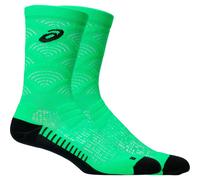 ASICS Performance Run Sock Crew - Unisex - Verde / Nero - Taglia 35-38- modello 2026