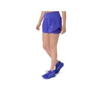 Asics - Women's Road 2-in-1 3,5'' Short - Pantaloncini da running XS lilla
