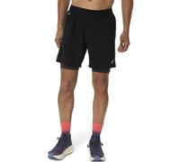 Asics Road 2N1 7in M - pantaloni corti running - uomo S Black man