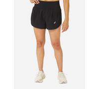 Asics Road 3.5in W - Short Running - Donna - Nero XS