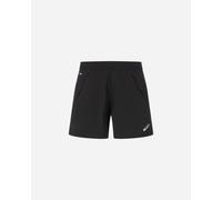 Pantaloncini asics road 5in black uomo