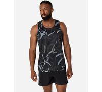 Asics Road All Over Print M - Canotta Running - Uomo - Nero M