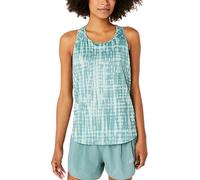 ASICS ROAD ALL OVER PRINT TANK Canotte e Top L Verde