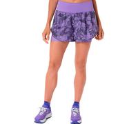 ASICS Road AOP 2in1 3.5in Pantaloncini da corsa Donna-viola