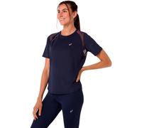 Asics Maglia da corsa Strada Sfumare maniche corte blu (midnight) Donna Taglia S