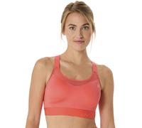 Asics Road Combination W - reggiseno alto sostegno - donna 90D Light Red woman Recycled Nylon,Recycled Polyester