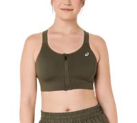 ASICS ROAD COMBINATION ZIP BRA Top e Reggiseni 80C Verde