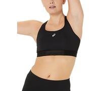 Asics road compression bra black women