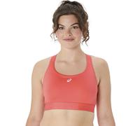 Asics Road Compression W - reggiseno alto sostegno - donna L Light Red woman Recycled Polyester,Recycled Nylon