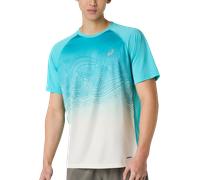 ASICS Road Fade Magliette L Azzurro
