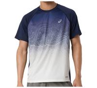 Asics - Road Fade S/S Top - Maglia da corsa S grigio