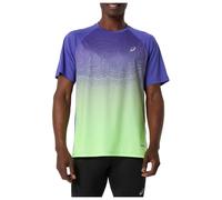 ASICS Road Fade Ss Top Cobalt Burst / Illuminate Green Male Size 2XL