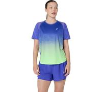 ASICS Road Fade Ss Top - Donna - Verde / Blu - Taglia XS- modello 2026