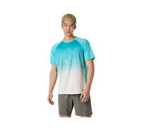 ASICS Road Fade Ss Top Energy Aqua Male Size L