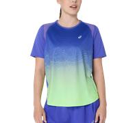 ASICS ROAD FADE SS TOP Magliette L Azzurro