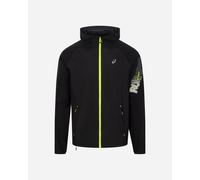 Asics Road Graphic Packable M - Giacca Running - Uomo - Nero L